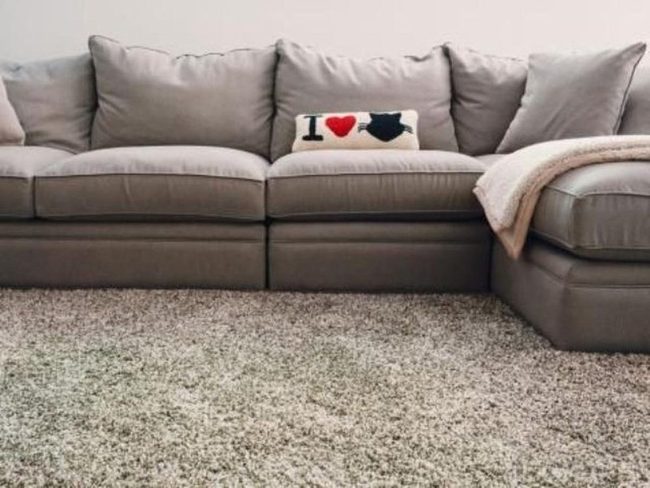Gray Couch Cat Pillow Haven