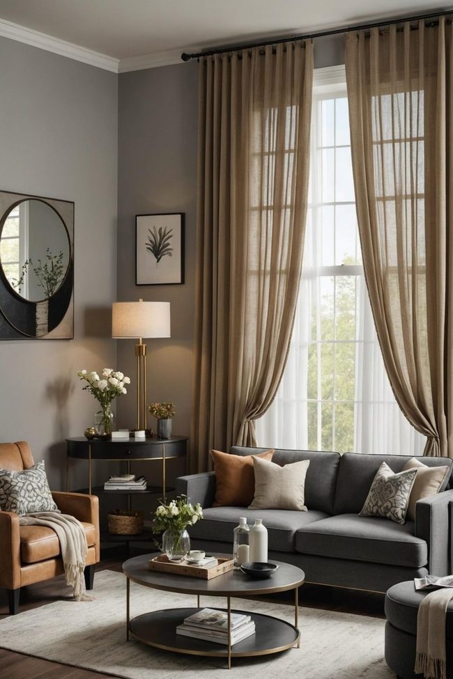 Sheer Light Filtering Blackout Panels