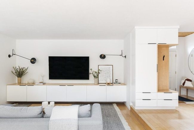 White Walls Expand Small Rooms
