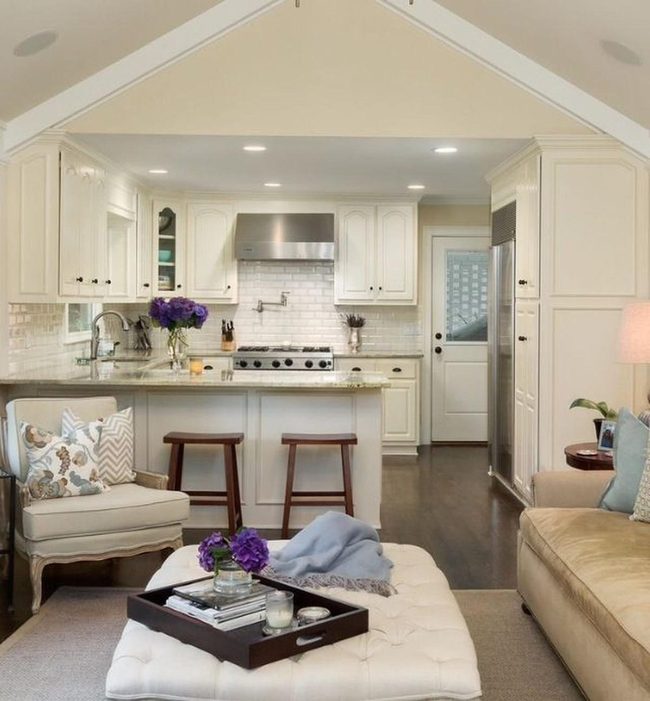 Stainless Steel Meets Warm Wood Kitchen