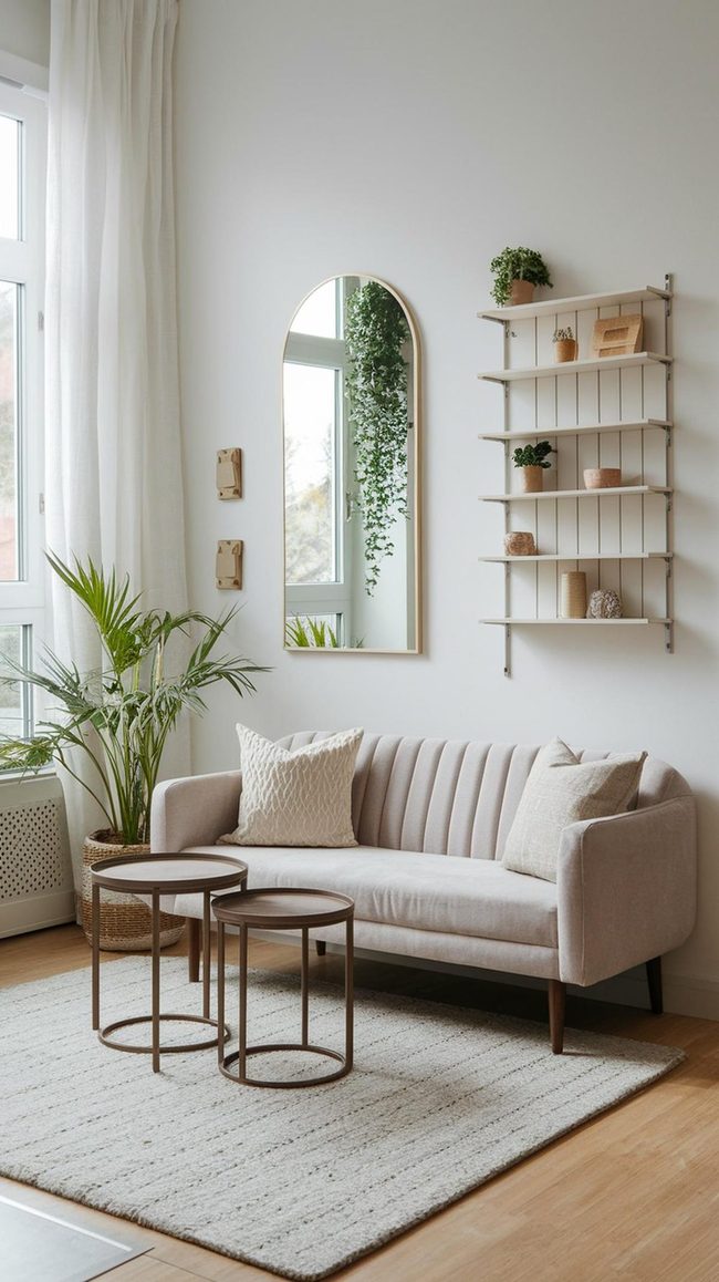 Pale Oak Small Space With Vertical Storage
