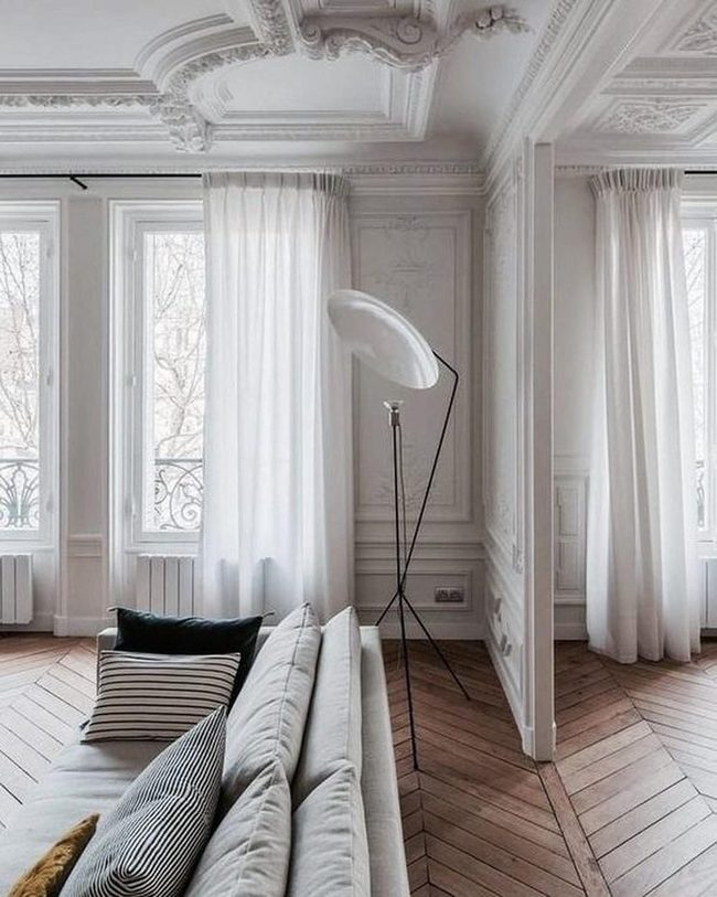 Chevron Floors Light Neutral Elegance