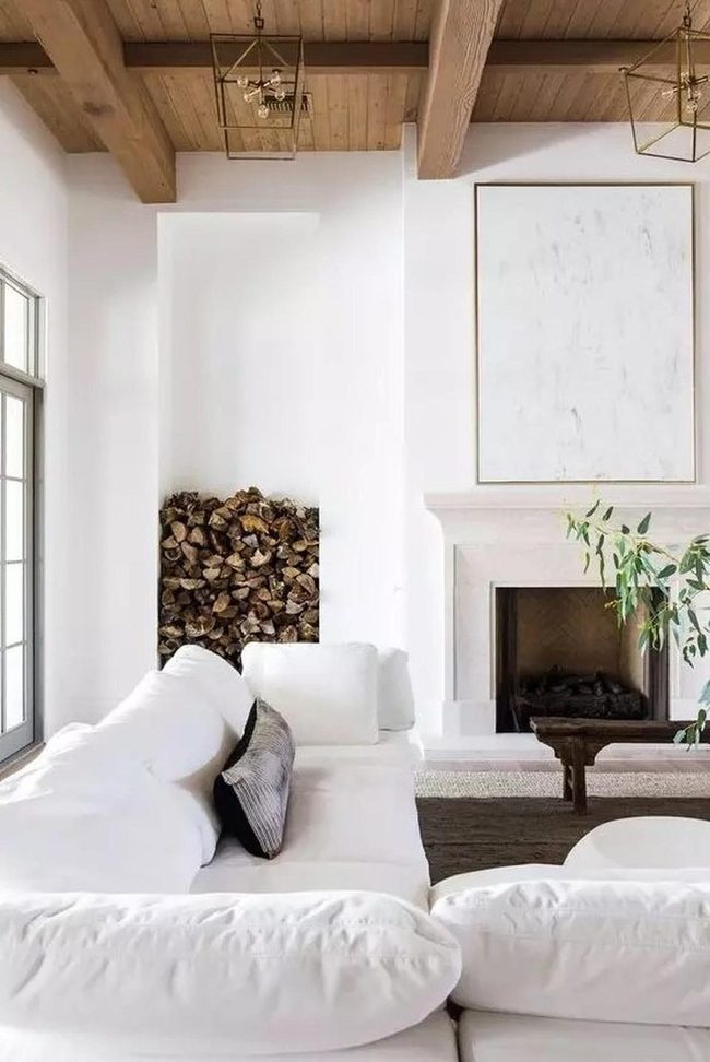 Exposed Beams Meet Minimal White