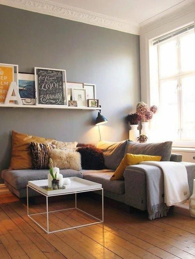 Sunlit Gray With Natural Wood Warmth