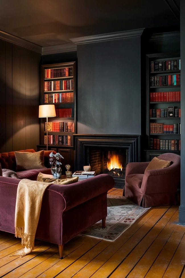 Rust And Mustard Accents