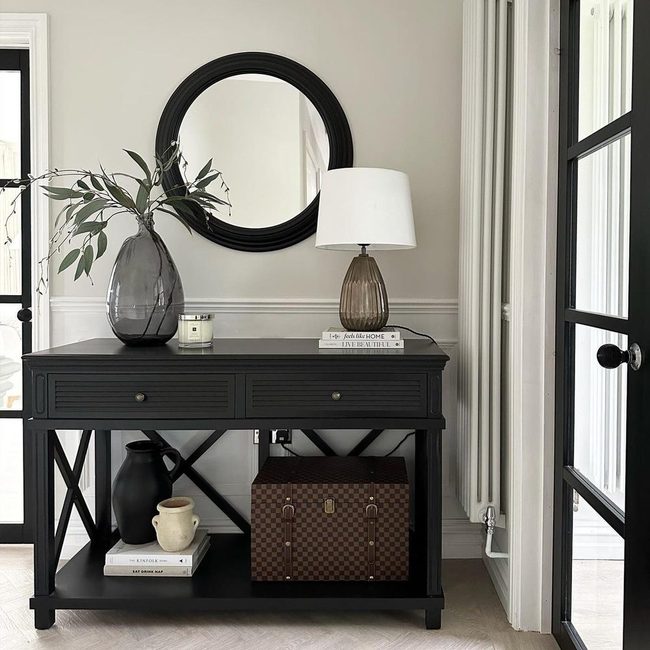 Black And White Modern Statement Piece