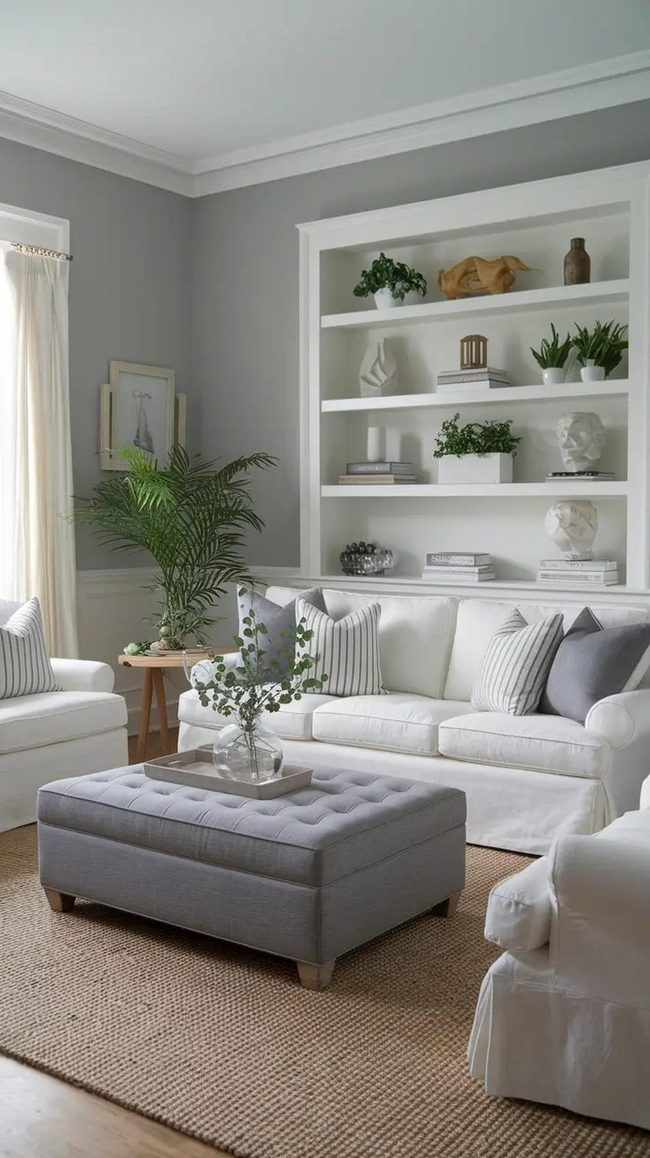 Grey And White Modern Simplicity