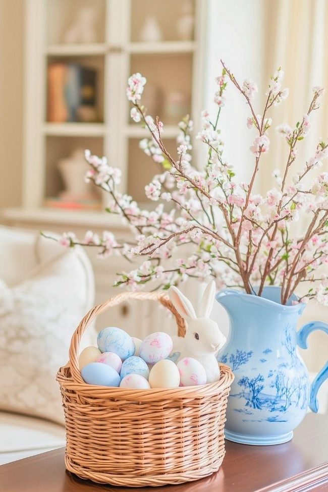 Matte Vase Reed Diffuser Spring Setup