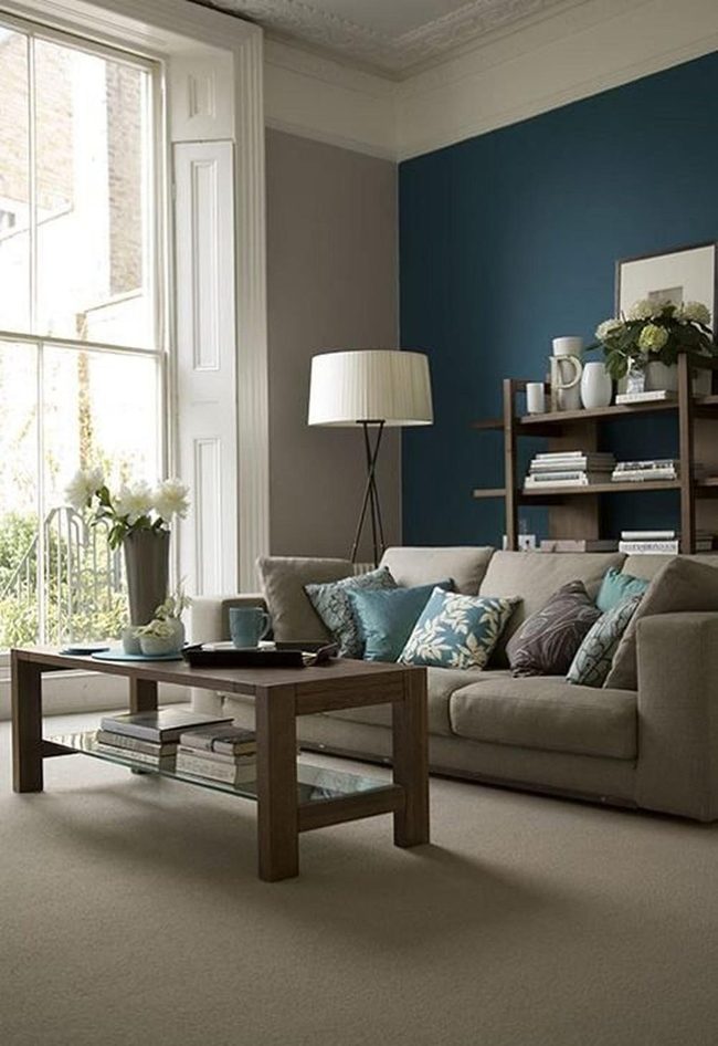 Soft Blue And Beige Living Retreat