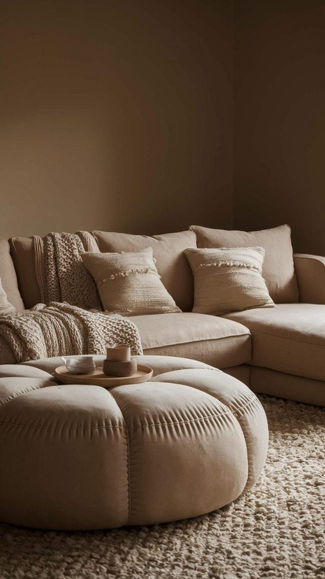 Cloud-Soft Sectional Living Room