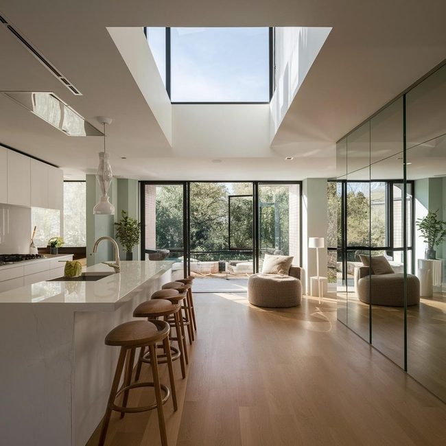 Sunlit Open Living Spaces