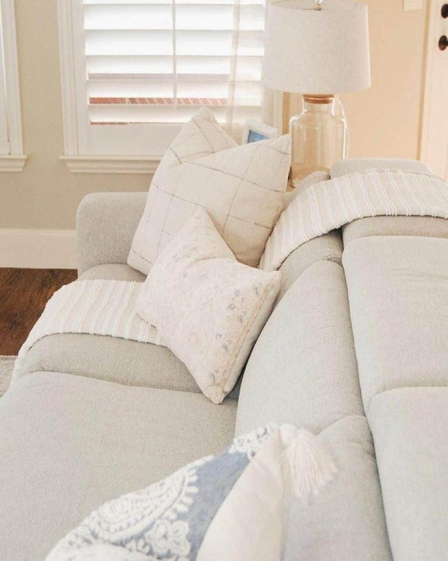 Creamy Whites And Soft Light Living