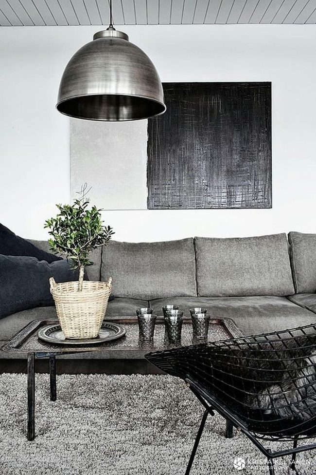 Industrial Metal Pendant Light Statement
