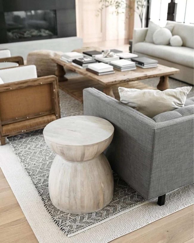 Warm Wood Meets Modern Geometry