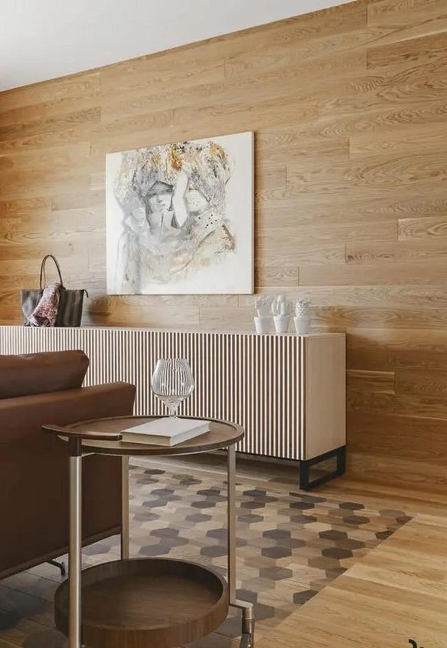 Wood Walls Meet Modern Grooves