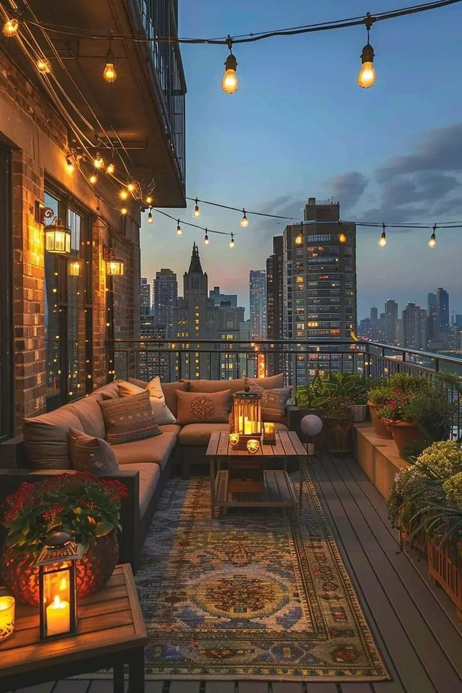 Urban Rooftop Entertainment Space