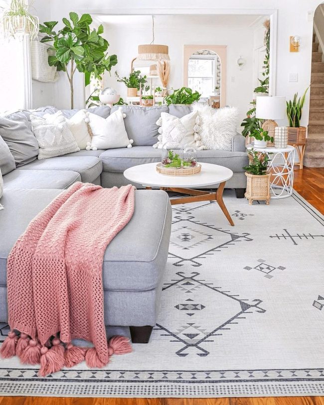 Soft Pink Meets Layered Neutrals