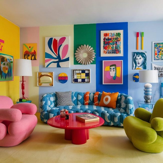 Jewel Toned Artist'S Gallery