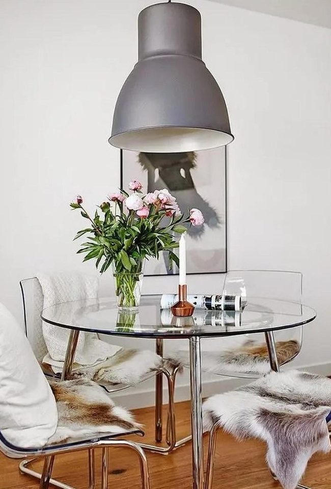 Glass Table Minimalist Elegance