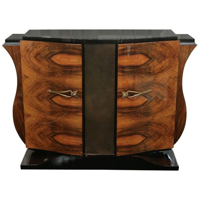 Deep Wood Grain Cabinet