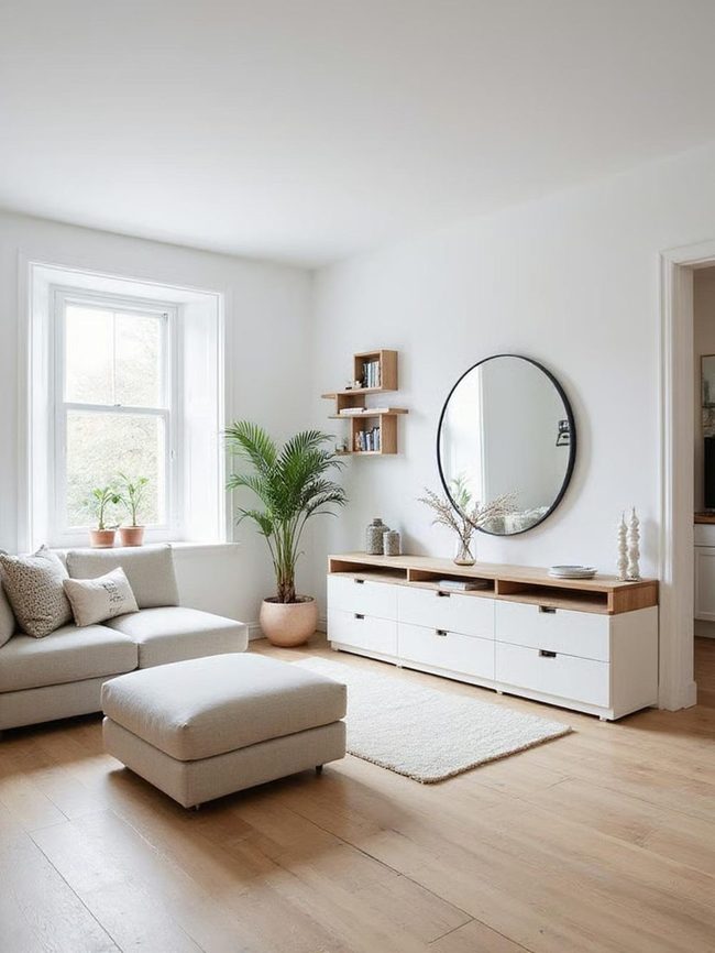 Floating Furniture Opens Small Spaces