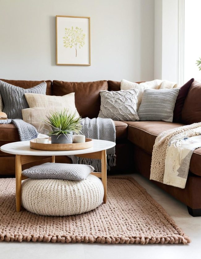 Layered Diffused Fabric Lounge