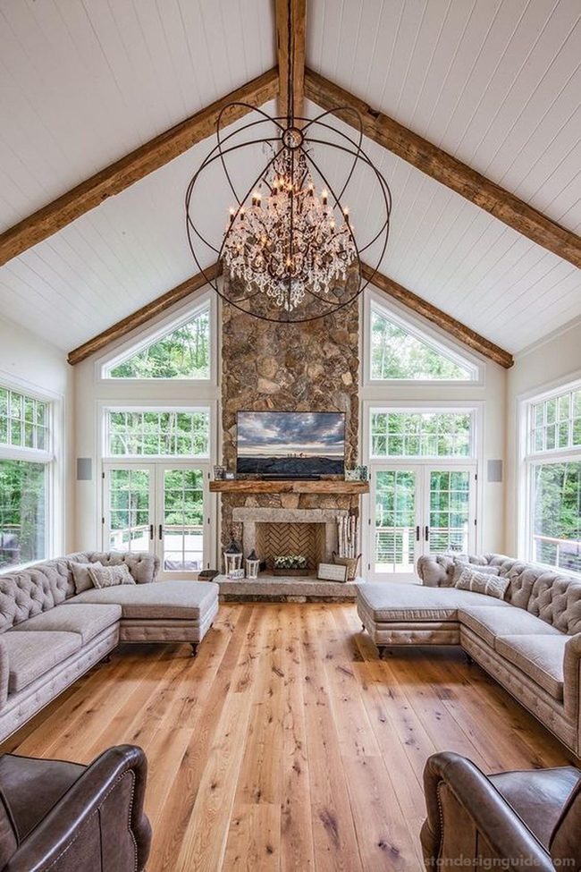 Wooden Beams Meet Forest Views