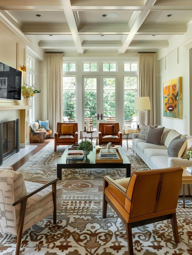 Open Floor Flow Living Room