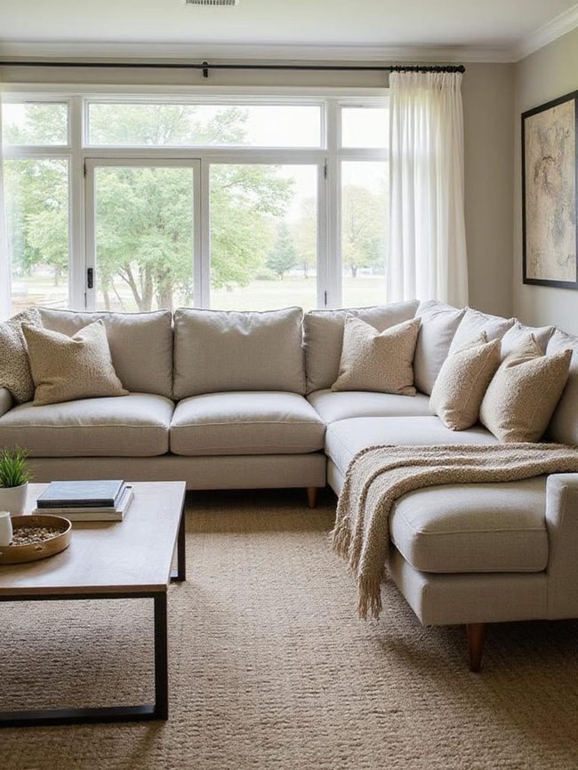 L-Shaped Sectional Modular Furniture