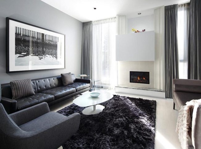 Fireplace Statement Living Room