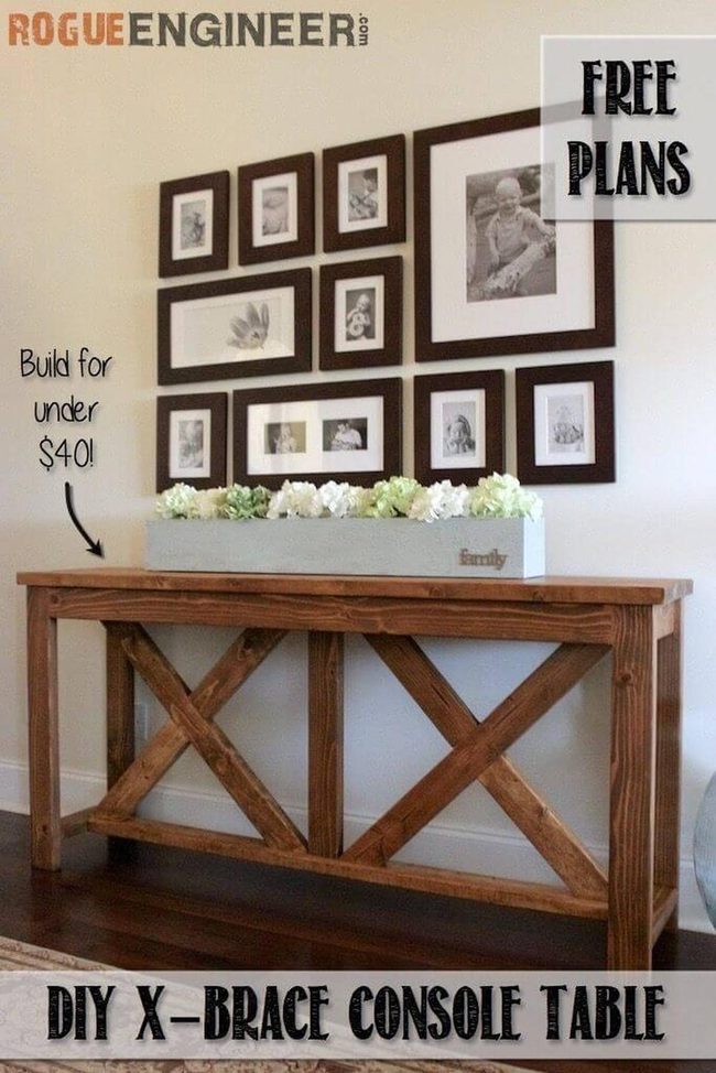 Streamlined Wood Barn Tables Natural Entry