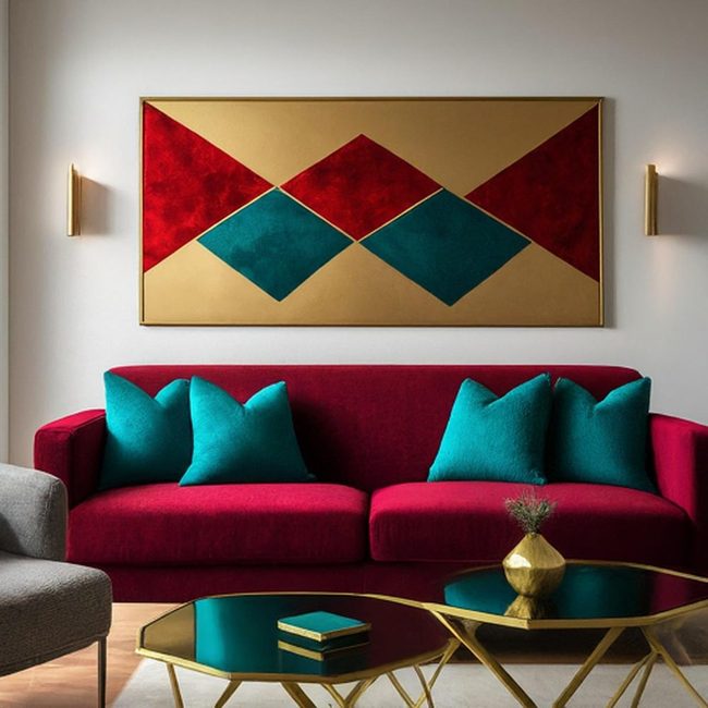 Red Area Rug Statement Foundation