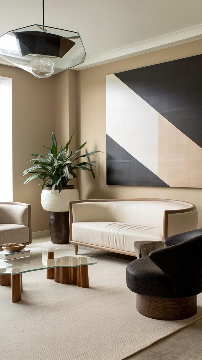 Statement Artwork And Sculptural Lighting Fixtures
