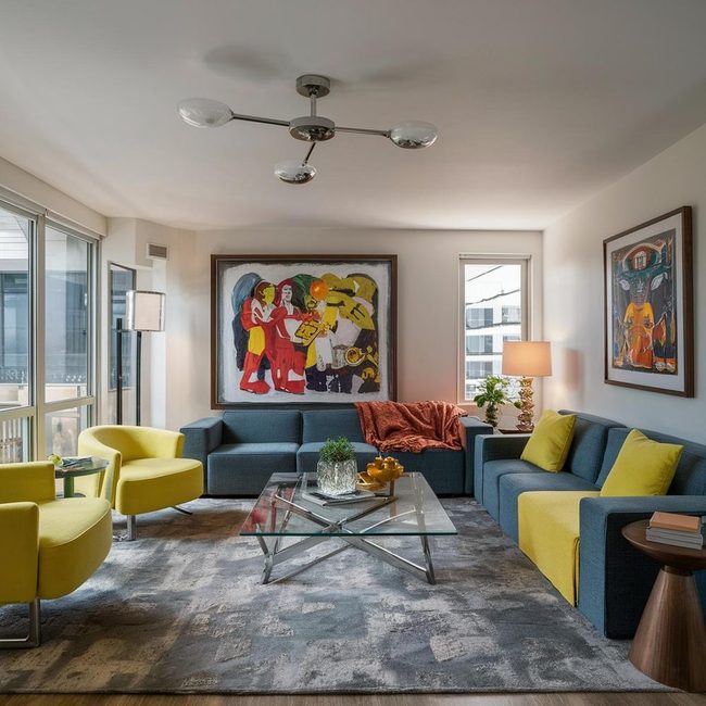 Sleek Gray Apartment Essentials