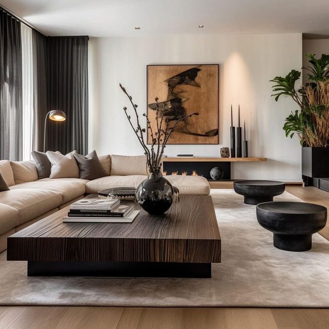 Low Profile Sectional Neutral Haven