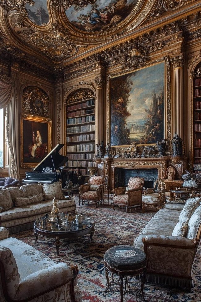 Opulent Oil Paintings Gallery Space