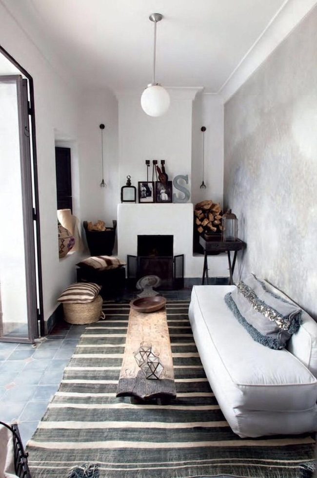 Gray, White, And Wood Serenity