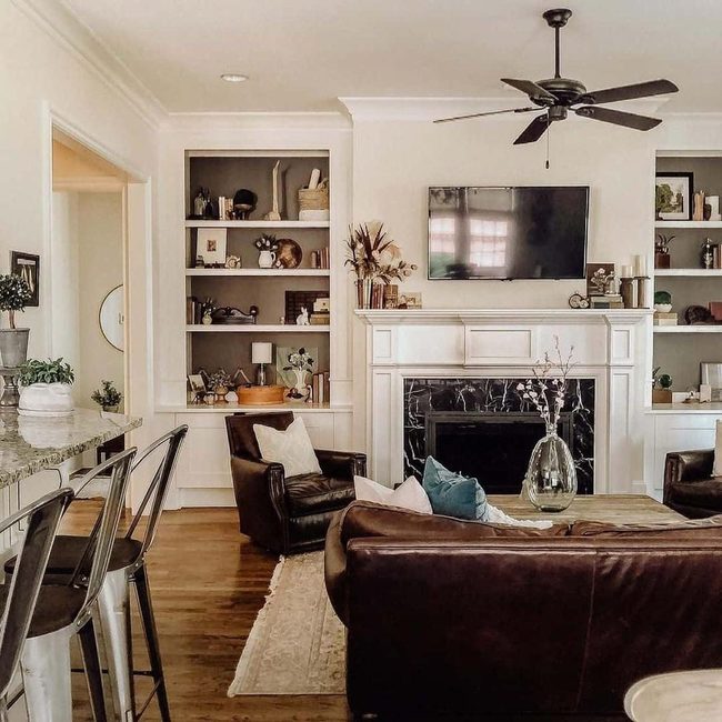 Marble And Leather Timeless Living