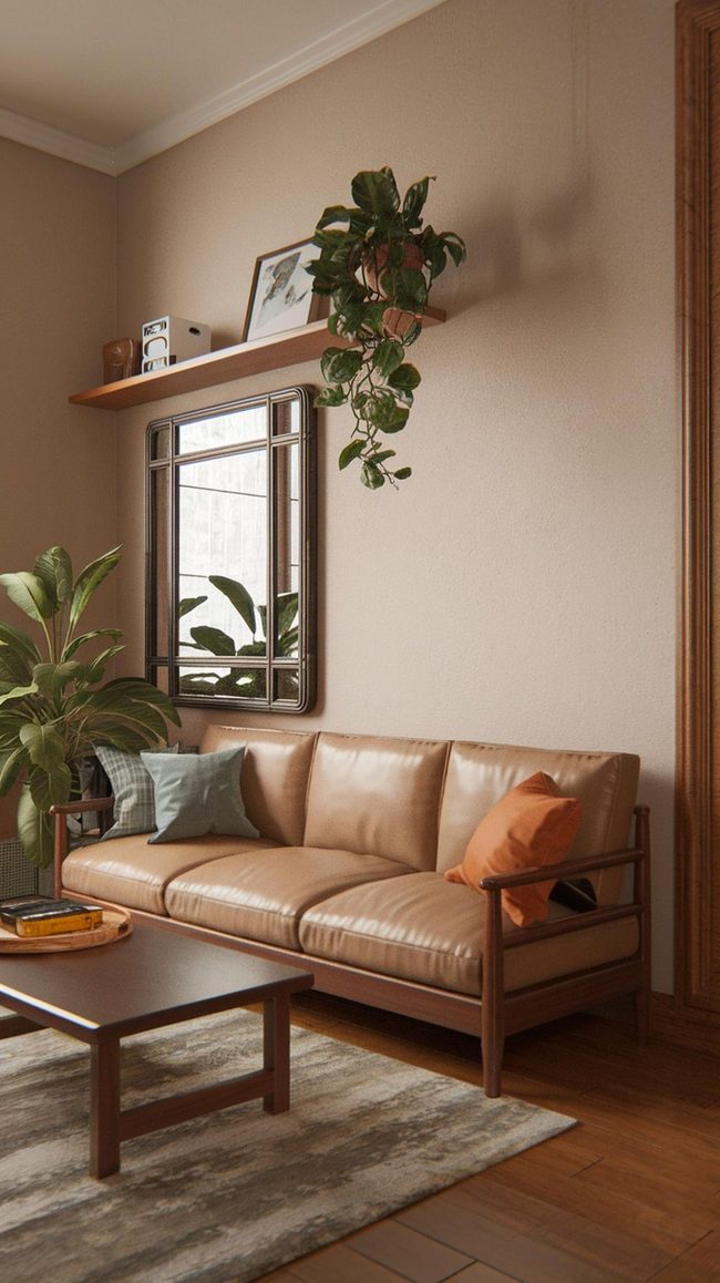 Corner Chair With Warm Books
