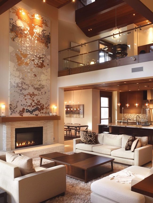 Fireplace Focal Point Living Room