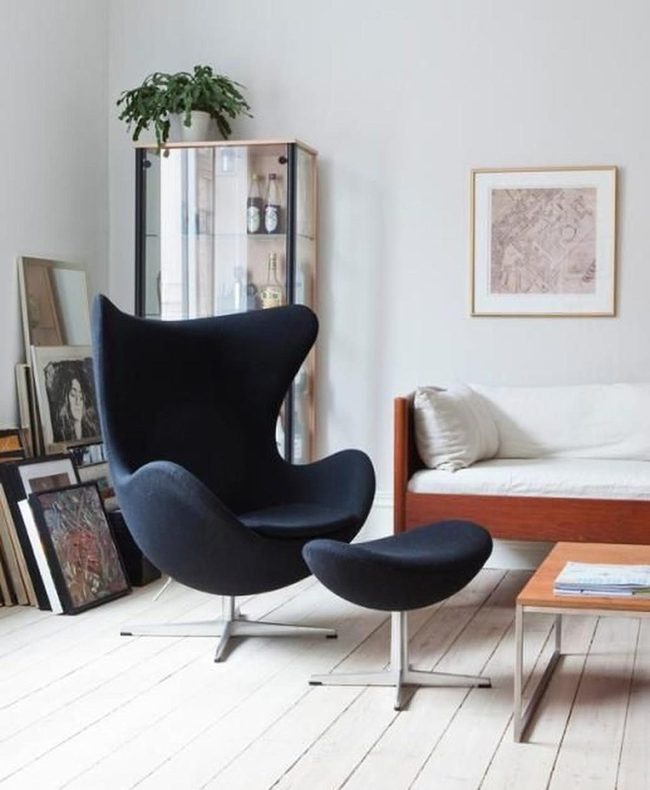 Light Wood Floors, Minimal White Walls