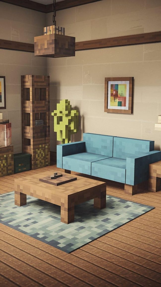 Green Jungle Hardwood Living Space