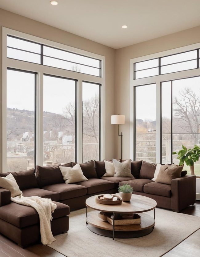 Warm Brown Lounge Layers