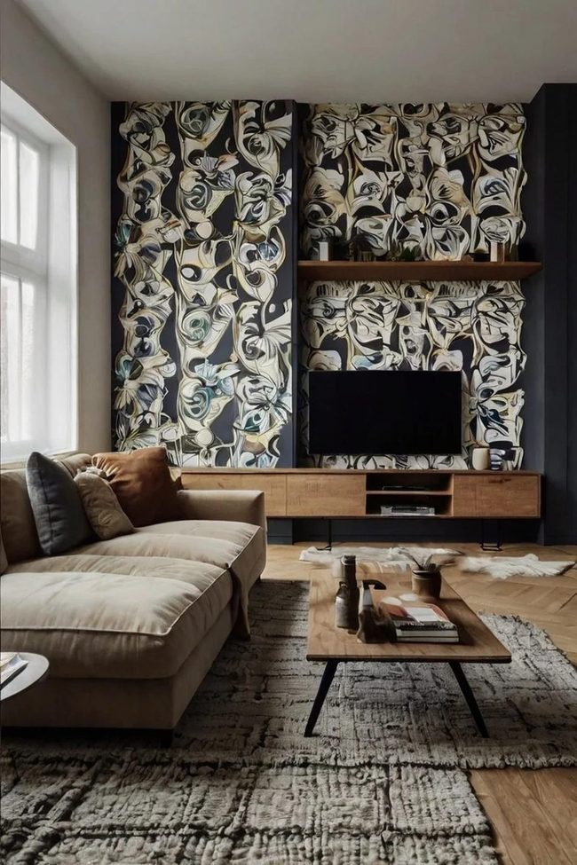 Large-Scale Abstract Wall Decals