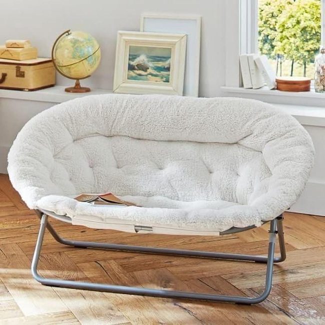 Round Cushion Modern Frame
