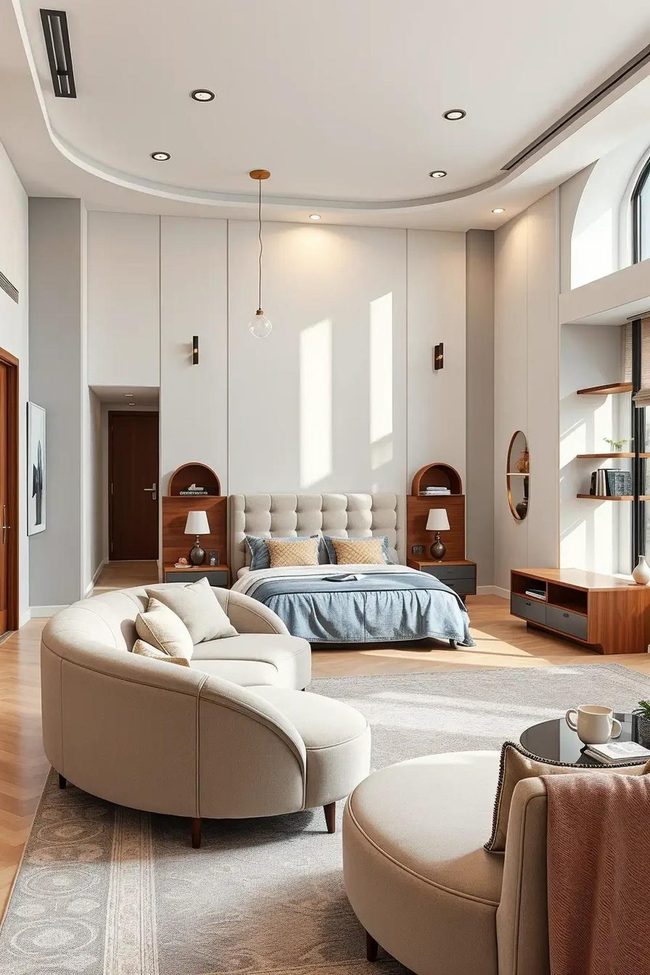 Curved Custom Furniture for Spaces