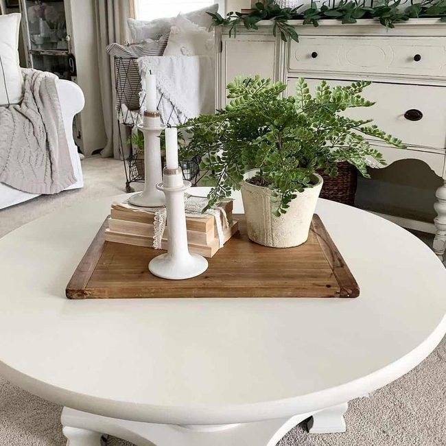 Wooden Trays Taupe Carpet Styling