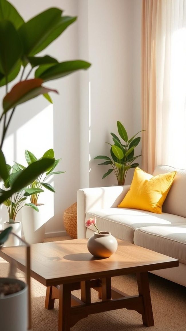 Potted Plants Transform Indoor Air Quality