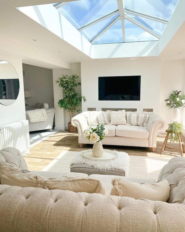 Cream Upholstered Sofas French Farmhouse