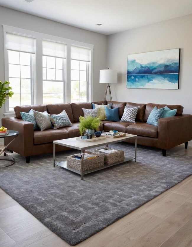 Cream Sofa, Refined Simplicity